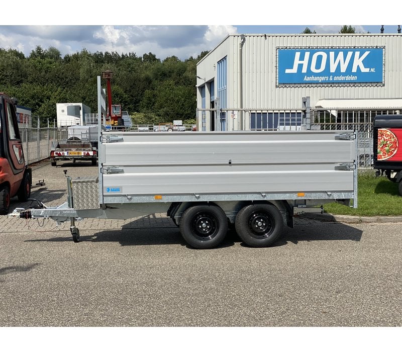 Hapert Azure plateauwagen 335x180x80cm 3500kg + Paraboolvering