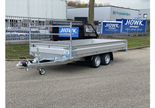 Hapert Aanhangwagens Hapert Azure H2 plateauwagen 405x200cm 3000kg