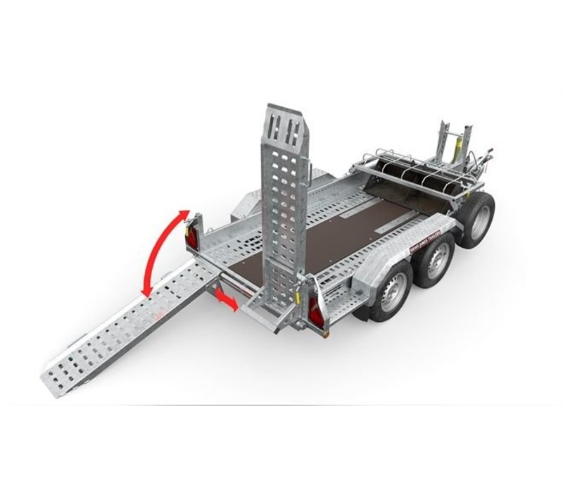 Brian James Trailers Digger plant 320x170 3500kg 543-1320