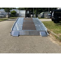 Nieuwe Brian James Trailers 550x224cm kantelbaar met klep Rood