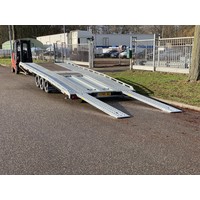 Brian James T-transporter 600x224 kantelbaar met rijplaten