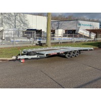 Brian James T-transporter 600x224 kantelbaar met rijplaten