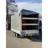 Nieuwe Hapert Azure H-2 335x180x180cm huif ( grijs ) aanhangwagen 2000kg