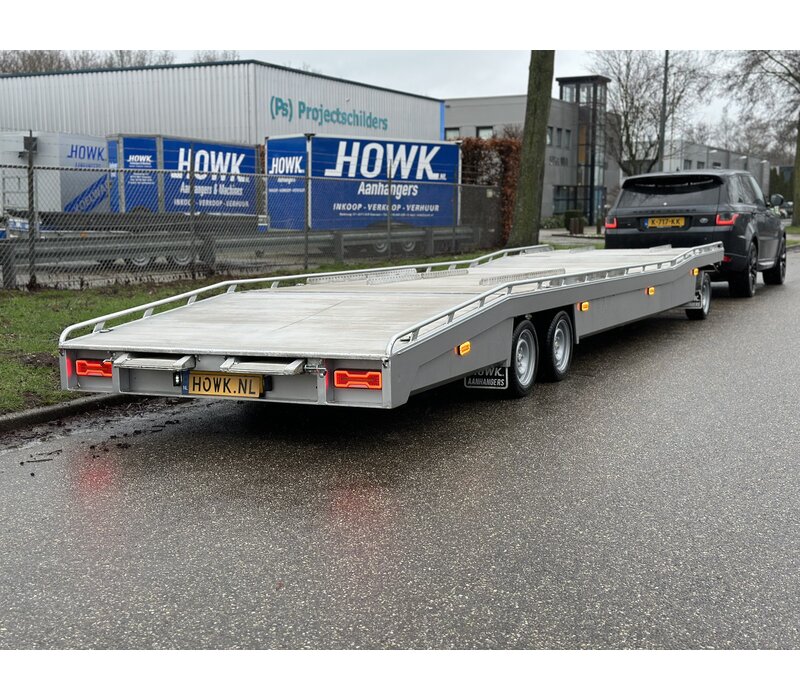 Gebruikte Tijhof schamelwagen 850x210cm 3500kg