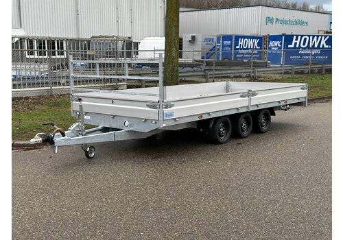 Hapert Aanhangwagens Hapert Azure H-3 505x220cm 3500kg + Paraboolvering