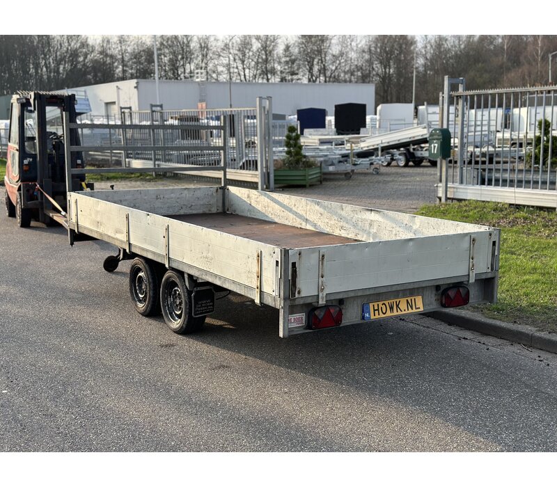 Gebruikte Anssems Plateauwagen 400x178cm 3000kg