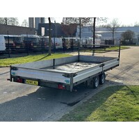 Gebruikte Hapert plateauwagen 500x220cm 3500kg