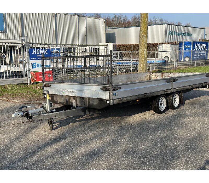 Gebruikte Hapert plateauwagen 500x220cm 3500kg