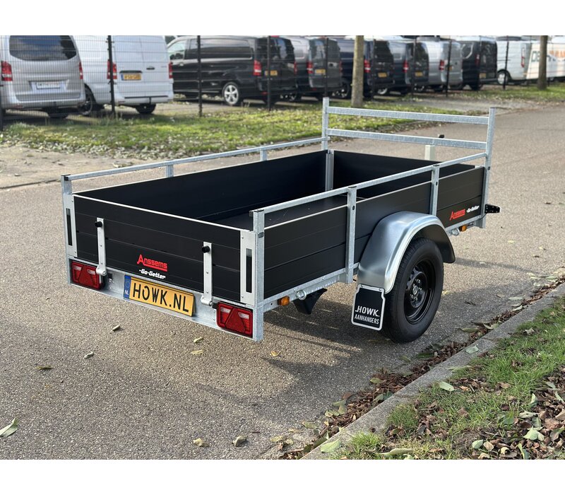 Anssems BSX1350 251x130cm ( 1350kg ) enkelas geremd GO-Getter