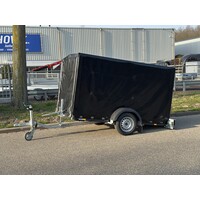 Kanteltrailer met huif 260x155x152cm 750kg