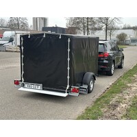 Kanteltrailer met huif 260x155x152cm 750kg