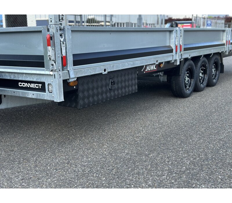 Brian James Cargo Connect 600x229cm 3500kg + rijplaten