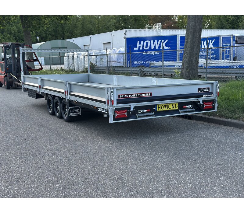 Brian James Cargo Connect 600x229cm 3500kg + rijplaten