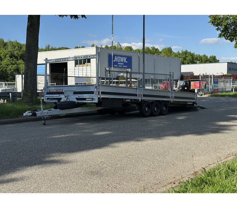 Brian James Cargo Connect 600x229cm 3500kg + rijplaten