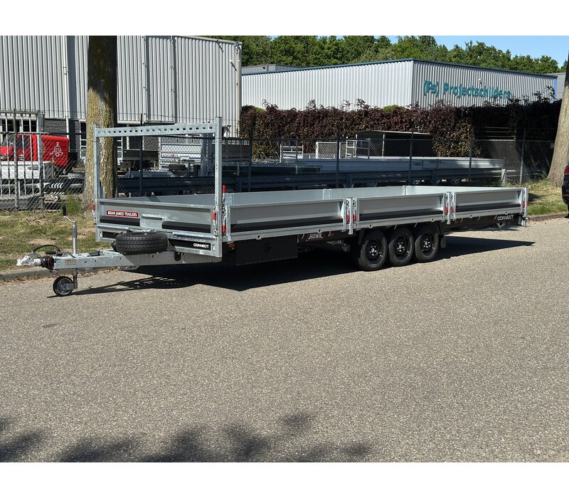 Brian James Cargo Connect 600x229cm 3500kg + rijplaten