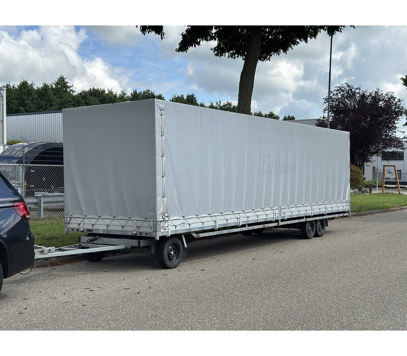 Hulco Schamelwagen met huif 811x203x195cm 3500kg