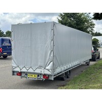 Hulco Schamelwagen met huif 811x203x195cm 3500kg