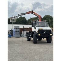 Unimog  U2150 palfinger kraan PK 9501