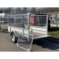 Gebruikte Hapert Azure L-1 250x130cm met loofrek 1350kg