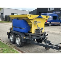 Gebruikte Nido Zoutstrooier aanhangwagen