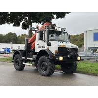 Unimog  U2150 palfinger kraan PK 9501