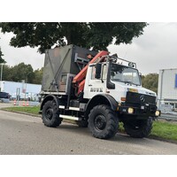 Unimog  U2150 palfinger kraan PK 9501