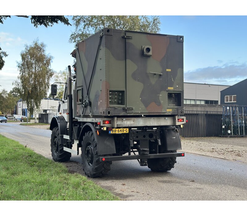 Unimog  U2150 palfinger kraan PK 9501