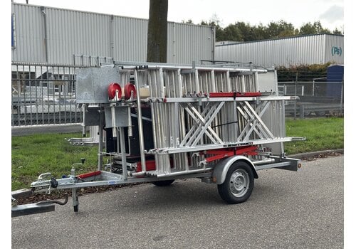 Altrex Altrex Steiger aanhangwagen incl. steiger 12m