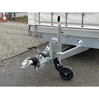 Hapert plateauwagen met schuifzeil 505x220x230cm 3500kg