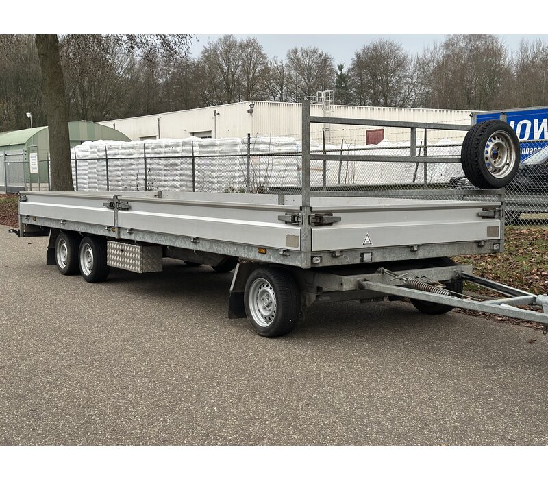 Gebruikte Hapert schamelwagen 600x200cm