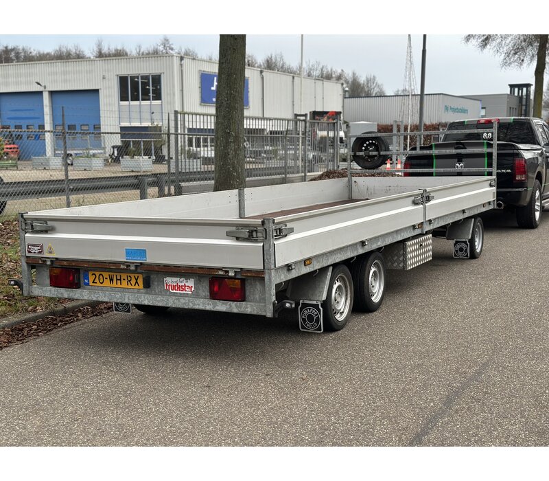 Gebruikte Hapert schamelwagen 600x200cm