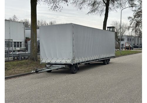 Hulco Aanhangwagens Hulco Schamelwagen met huif 811x203x195cm 3500kg