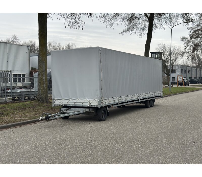 Hulco Schamelwagen met huif 811x203x195cm 3500kg