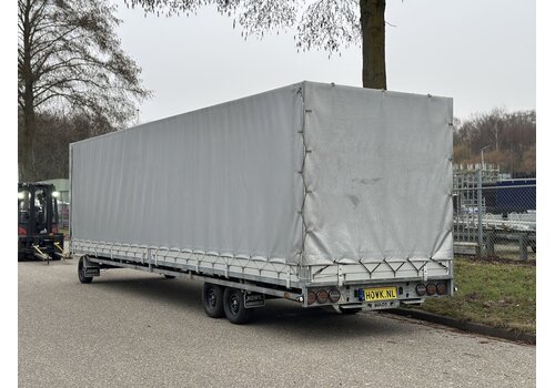 Hulco Aanhangwagens Hulco Schamelwagen met huif 811x203x195cm 3500kg