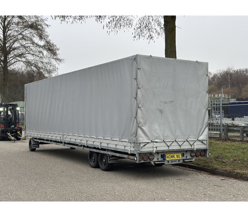 Hulco Schamelwagen met huif 811x203x195cm 3500kg