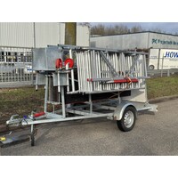Altrex Steiger aanhangwagen incl. steiger