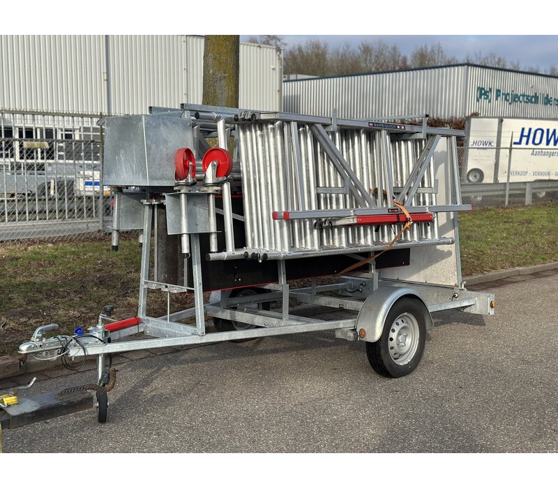 Altrex Steiger aanhangwagen incl. steiger