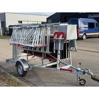 Altrex Steiger aanhangwagen incl. steiger