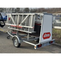 Altrex Steiger aanhangwagen incl. steiger