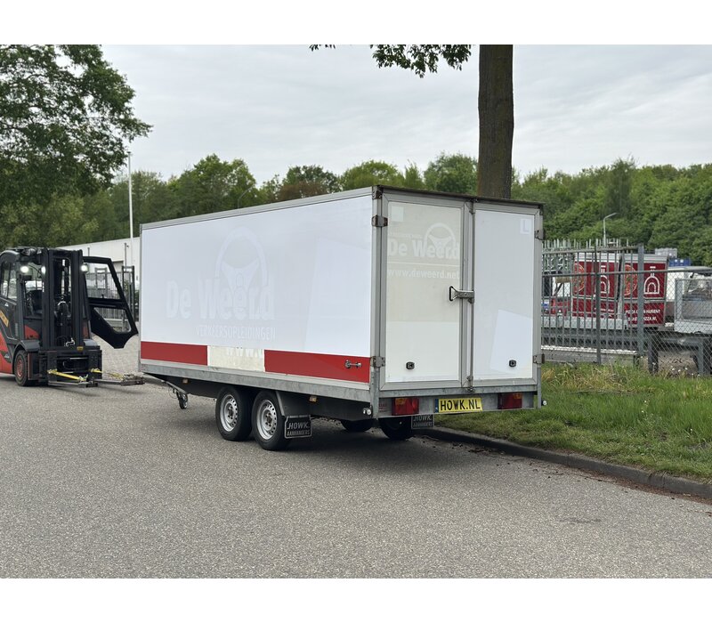 Gebruikte Hapert Les aanhangwagen