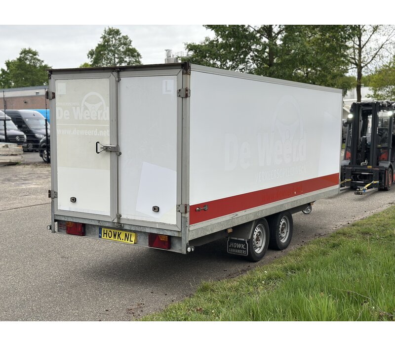 Gebruikte Hapert Les aanhangwagen