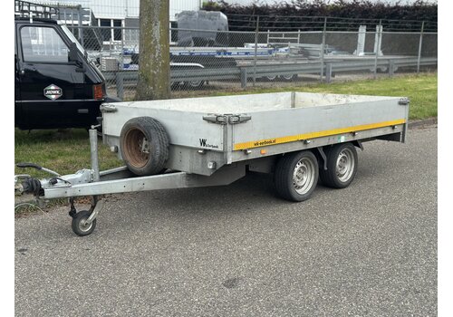 Gebruikte Eduard Plateauwagen 310x160cm 2700kg