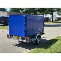 Demo Pijnappel 230x130x145cm 1195kg Bakwagen met huif