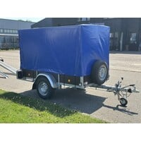 Demo Pijnappel 230x130x145cm 1195kg Bakwagen met huif