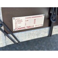 Demo Pijnappel 205x110cm 750kg Bakwagen