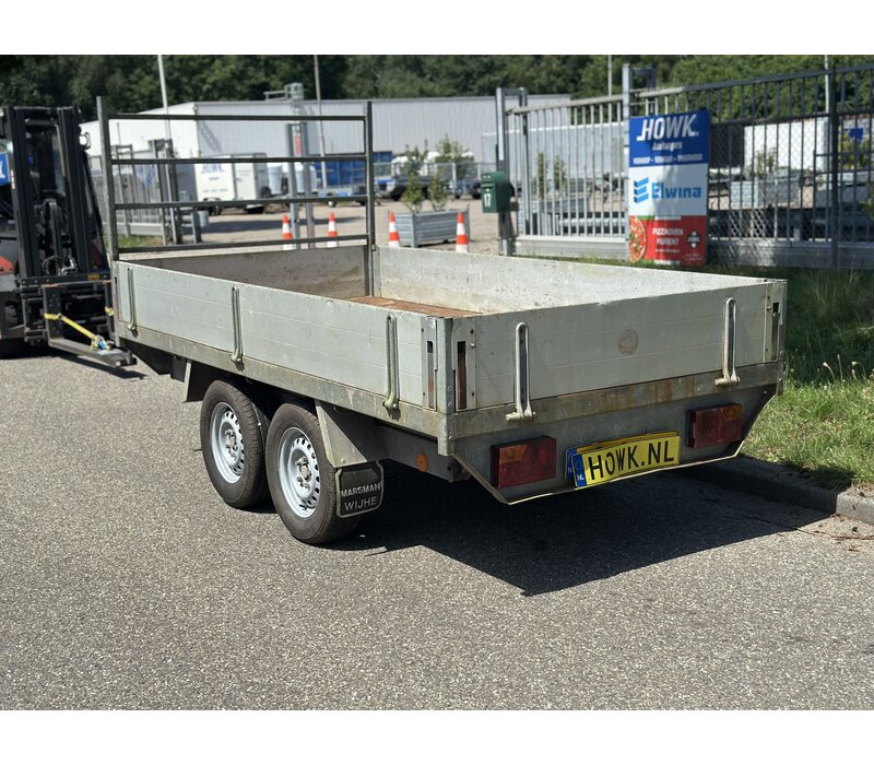 Gebruikte Anssems achterwaartse kieper 300x160cm