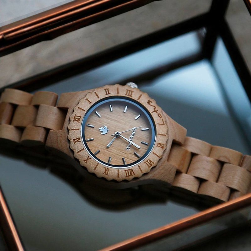 That first instinct and lust for a new adventure. This is the idea that brought the ORIGINAL Collection to life. Hand-carved wooden watches that celebrate the raw aspects of nature, which provide the world its beauty. Each model makes a statement and a co