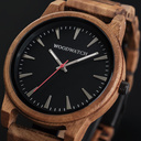 The Aero Acacia features a modernized minimal grey dial with bold details in a 45mm case. A wrist essential combining natural wood with stainless steel and sapphire coated glass. The Aero Acacia is handmade from natural Acacia wood from East Asia.
