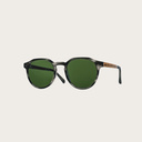 La paire de lunettes le REVELER Heritage Camo poséde un cadre élégant en écaille gris avec des verres en camouflage vert. Fabriquée à partir de bois durable et du bioacétate Mazzuchelli Italien avec des branches de bois zèbre naturel et des manchons en ac