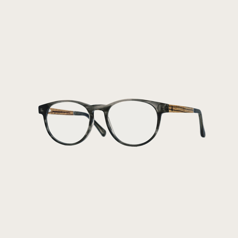Filter out harmful excess blue light which can cause eye strain, headaches and poor sleep. The ELLIPSE Heritage features a characteristic rounded grey tortoise frame and is composed of durable Italian Mazzucchelli bio-acetate with hand-finished natural ze